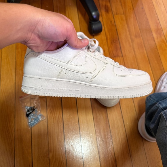 Clb White AF1 size Us 11 - Picture 3 of 5